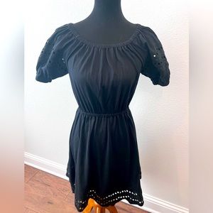 Katespade NY | Scallop Border Knit off the shoulder Dress